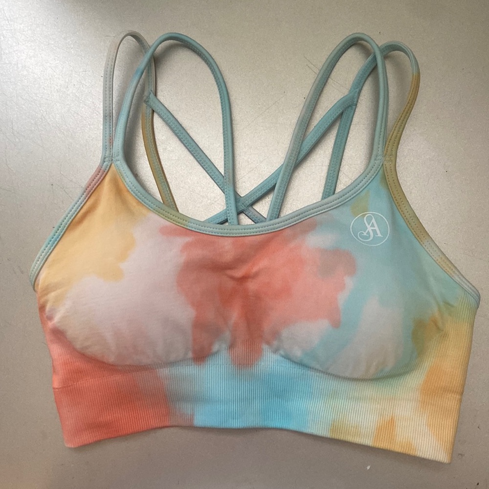 ALLURE SPORTS BRA tie dye